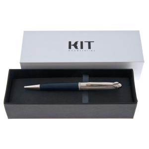 Silver-blue roller handle with cubic zirconia (Kit Day)