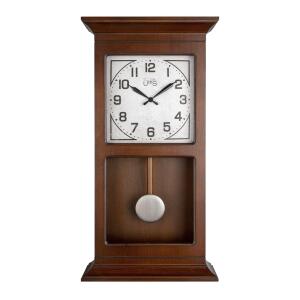 Настенные часы Tomas Stern с маятником, коричневые
