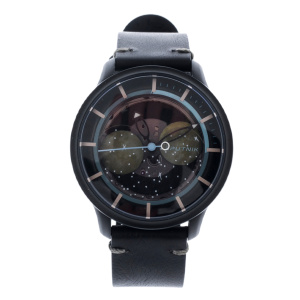 Automatic Mechanical Wristwatch Lincor "Sputnik" black