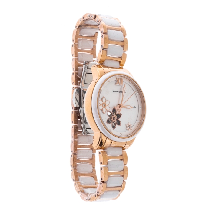Mikhail Moskvin "Elegance" self-winding mechanical wristwatch with cubic zirconia