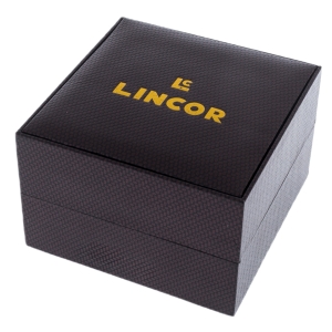 Lincor Quartz Wrist Watch with Purple Strap