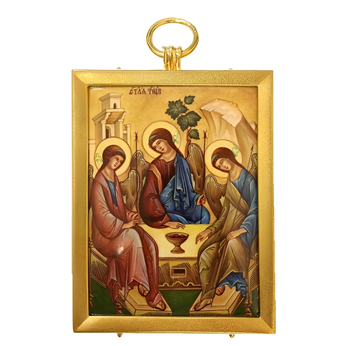 Silver icon "Trinity"