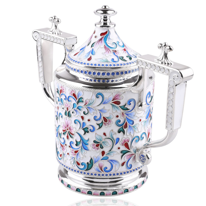 Серебряная сахарница "L`EAU"