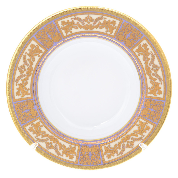 Набор глубоких тарелок Falkenporzellan "Diadem Violet Creme Gold" на 6 персон