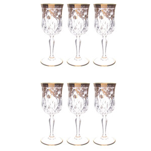 Набор бокалов для вина Art Deco` "Coll.Edelweiss" на 6 персон