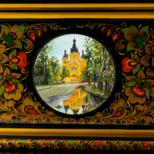 Ларец "Канонизация" хохлома