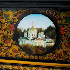 Ларец "Канонизация" хохлома