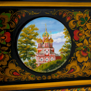 Ларец "Канонизация" хохлома