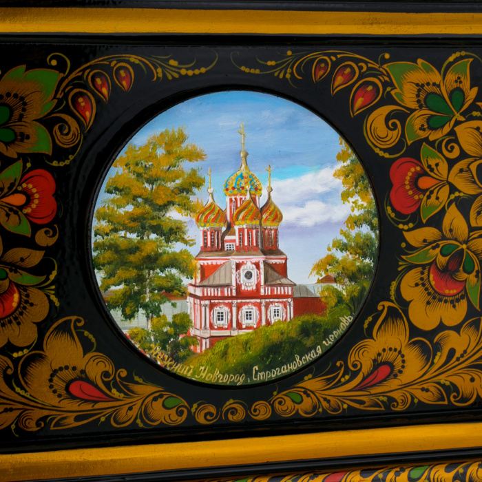 Ларец "Канонизация" хохлома