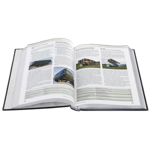 The leather-bound book "Weapons and military equipment of Russia."