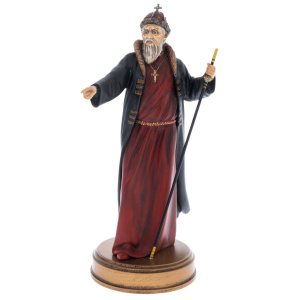 Statuette made of solid alder "Ivan the Terrible" from the collection "History of the Russian State"