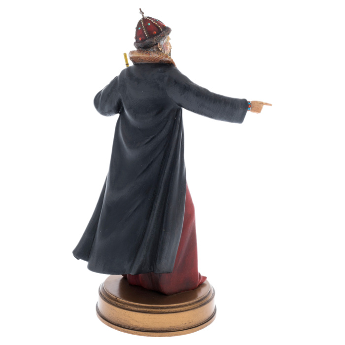 Statuette made of solid alder "Ivan the Terrible" from the collection "History of the Russian State"