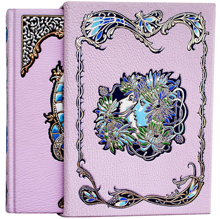 Set of gift books "Love and intrigue: masterpieces of world literature" 3 volumes