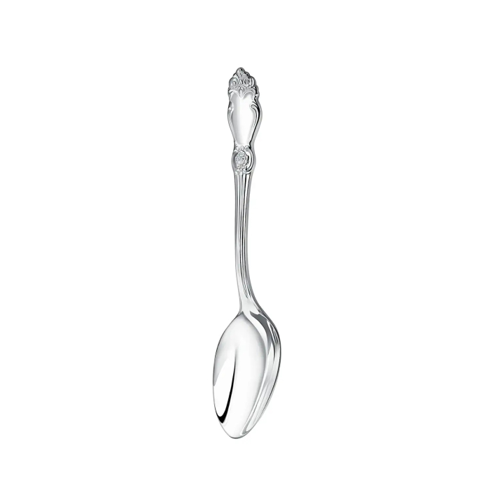 Silver Silver Rose table set: fork, spoon, teaspoon, for 1 person