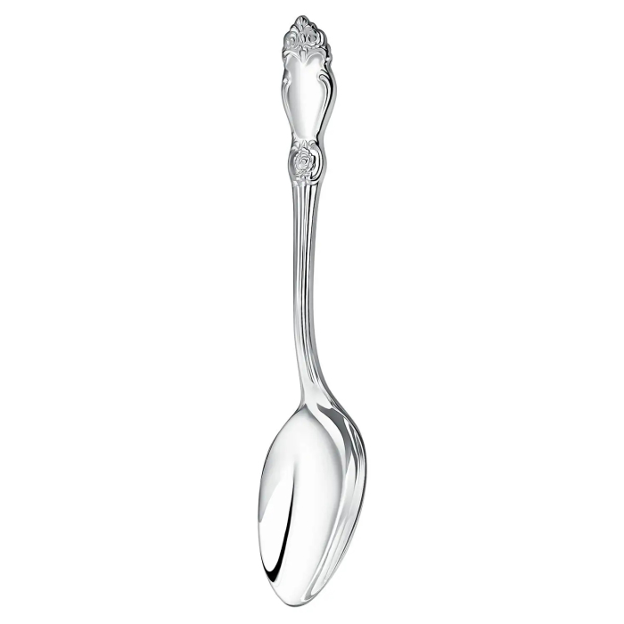 Silver Silver Rose table set: fork, spoon, teaspoon, for 1 person