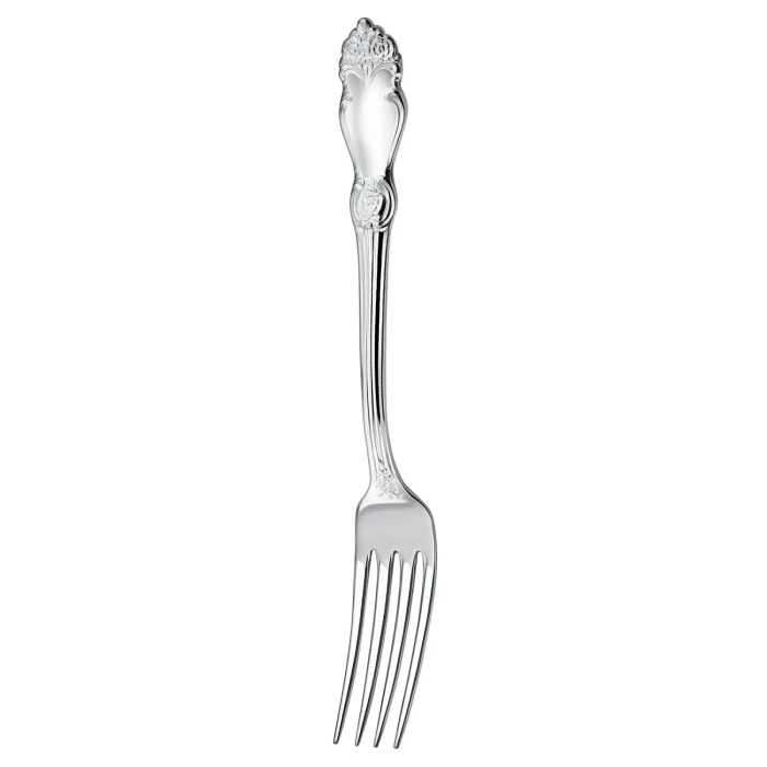 Silver Silver Rose table set: fork, spoon, teaspoon, for 1 person