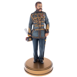 Statuette made of solid alder "Alexander II"