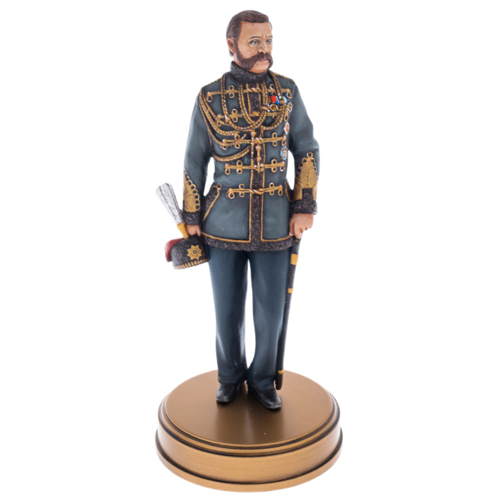 Statuette made of solid alder "Alexander II"