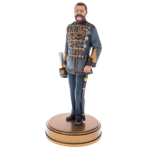 Statuette made of solid alder "Alexander II"