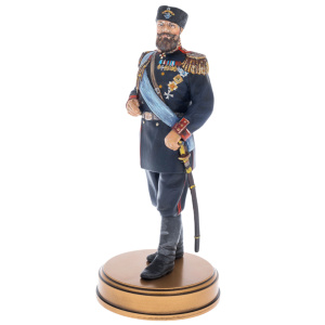 Statuette made of solid alder "Alexander III"