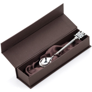 Coffee spoon made of silver "Petersburg"