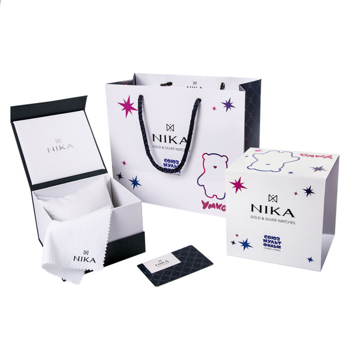 Серебряные наручные часы "Созвездие. NIKA 1285.1.9.37A.B"