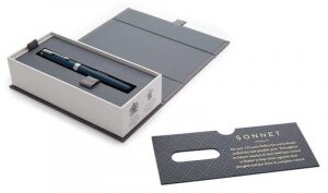 Fountain pen "Sonnet Core" LaqBlue CT F