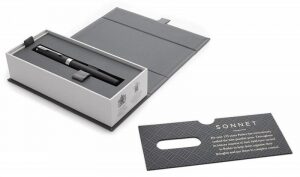 Fountain pen "Sonnet Core" Matte Black CT F