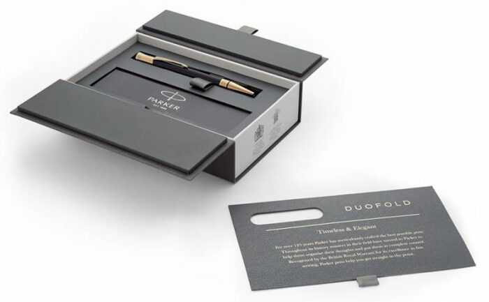 Ballpoint pen "Duofold" Black GT M